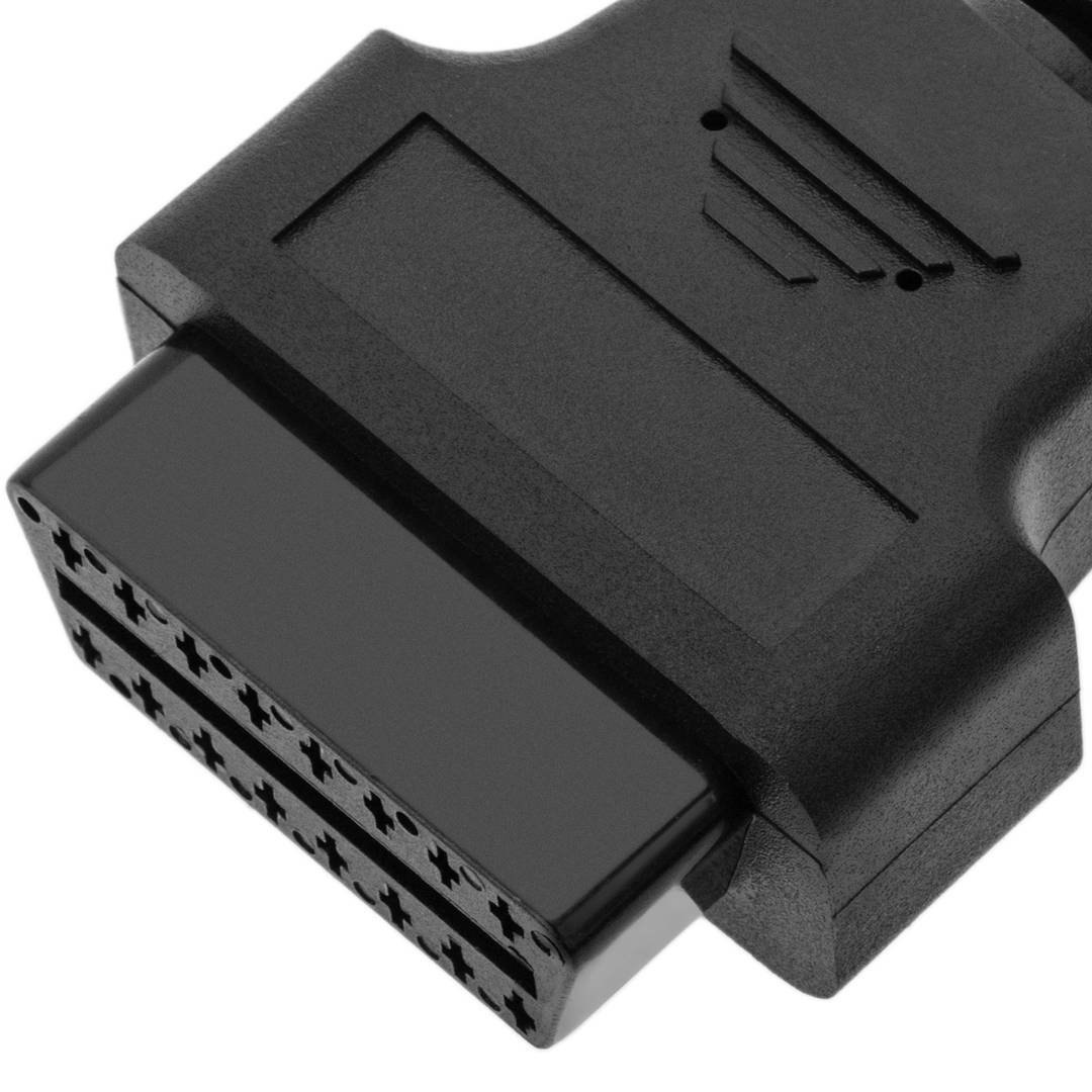 OBD 2 Cable Round Adapter 10 To 16 PIN Auto Car Diagnostic