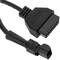 Cable de diagnóstico OBD2 3 pin para motocicletas Kymco