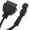 Cable de diagnóstico OBD2 3 pin para motocicletas Kymco
