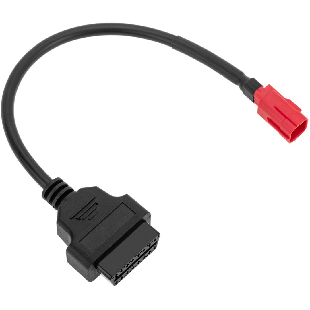 OBD2 6 pin diagnostic cable for Aprilia motorcycles - Cablematic