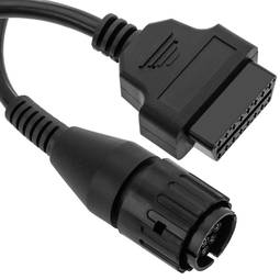 Cavo diagnostico OBD2 10 pin compatibile con moto BMW 1m
