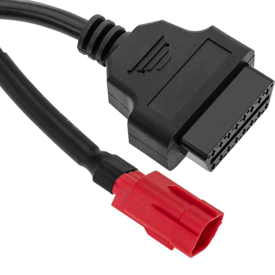 OBD2 6 pin diagnostic cable compatible with Honda motorcycles