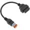 OBD2 4 Pin Diagnosekabel kompatibel mit Harley Davidson Motorrädern