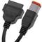 OBD2 4 Pin Diagnosekabel kompatibel mit Harley Davidson Motorrädern