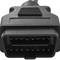 OBD2 16 pin male to dual female splitter cable 42 cm