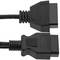 OBD2 16 pin male to dual female splitter cable 42 cm