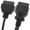 OBD2 16 pin male to dual female splitter cable 42 cm