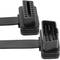 Cable extensor OBD2 plano 16 pin macho a hembra de 90º y 50 cm