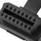 Cable extensor OBD2 plano 16 pin macho a hembra de 90º y 50 cm