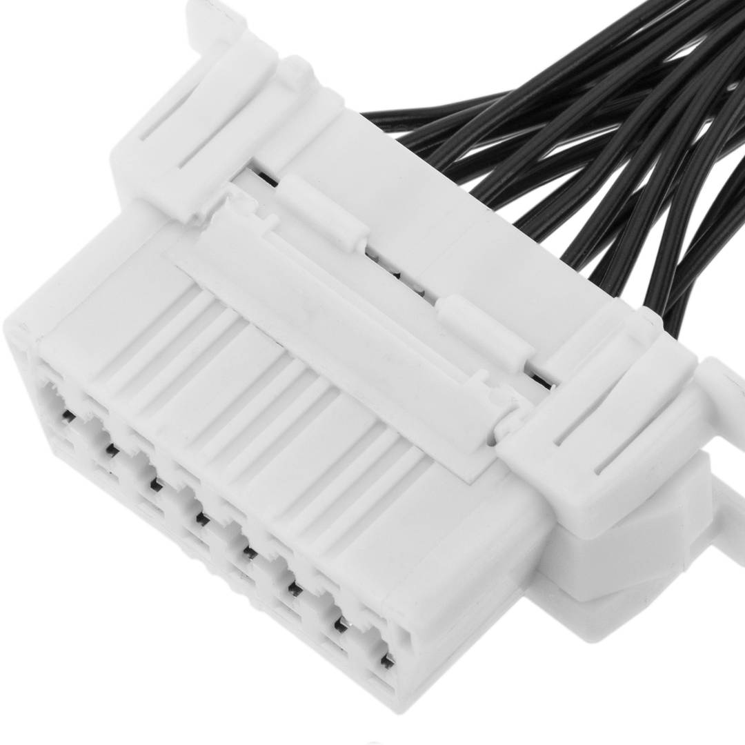 Câble multiplicateur OBD2 16 broches mâle à femelle 21cm