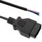 Open OBD2 diagnostic cable 16 pin male full pinout