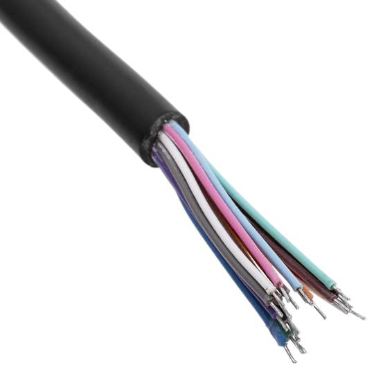 Open OBD2 diagnostic cable 16 pin male full pinout