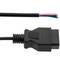 Open OBD2 diagnostic cable 16 pin male full pinout