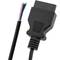 Open OBD2 diagnostic cable 16 pin male full pinout