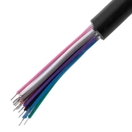 Open OBD2 diagnostic cable 16 pin male full pinout