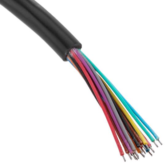 Cable de diagnóstico OBD2 abierto 16 pin hembra de 315 mm