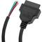 Cable de diagnóstico OBD2 abierto 16 pin hembra de 315 mm