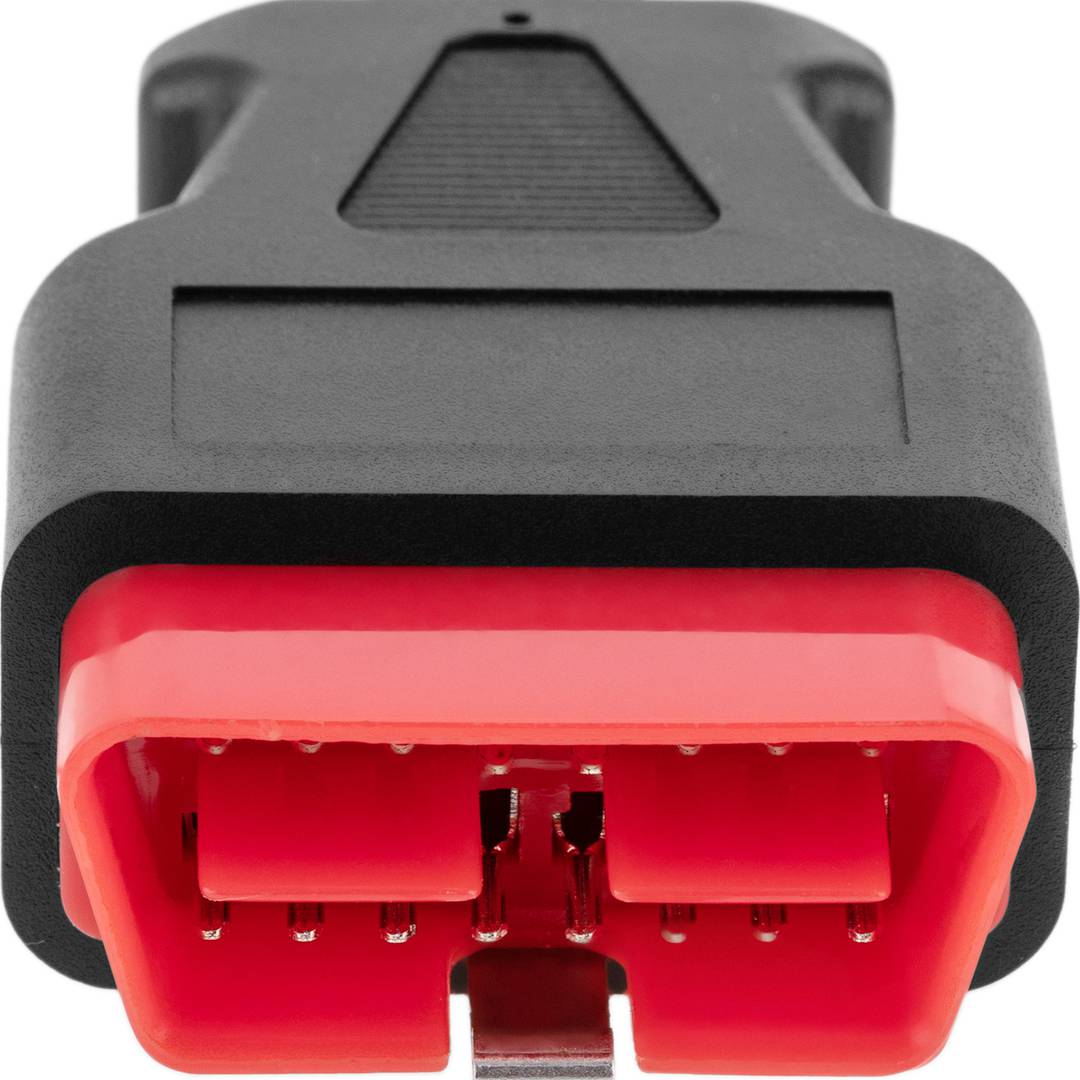 Abra o cabo de diagnóstico OBD2 16 pinos macho vermelho