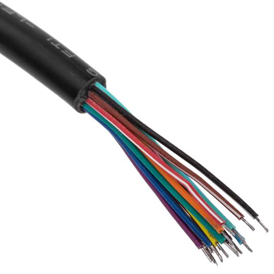 Abra o cabo de diagnóstico OBD2 16 pinos macho vermelho