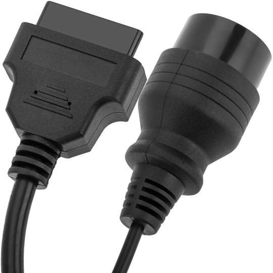 OBD2 20-pins mannelijke diagnosekabel compatibel met BMW auto 34 cm