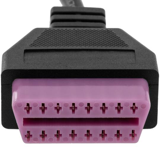Cavo diagnostico OBD2 20 pin maschio compatibile con auto BMW 34 cm