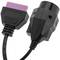 Cavo diagnostico OBD2 20 pin maschio compatibile con auto BMW 34 cm