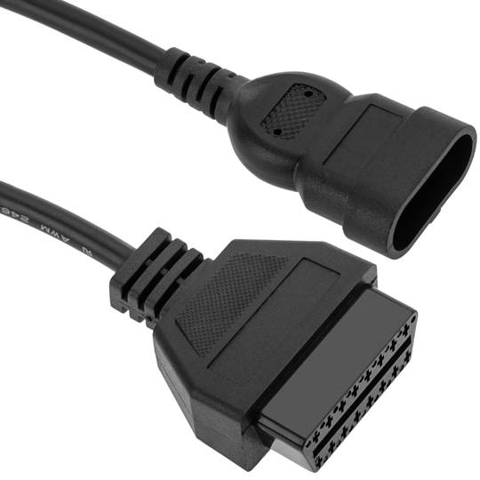 OBD2 3-pinowy męski kabel diagnostyczny kompatybilny z Fiat
