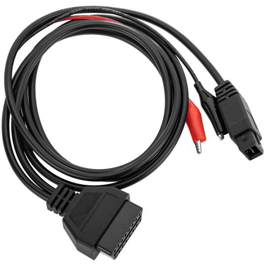 Kabel diagnostyczny OBD2 2 męskie piny i zaciski krokodylkowe kompatybilne z pojazdami grupy PSA