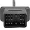 Câble de diagnostic mâle OBD2 17 broches compatible avec la voiture Toyota 39cm