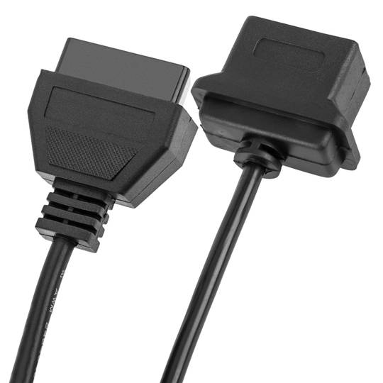 Câble de diagnostic mâle OBD2 17 broches compatible avec la voiture Toyota 39cm