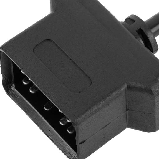 Câble de diagnostic mâle OBD2 17 broches compatible avec la voiture Toyota 39cm