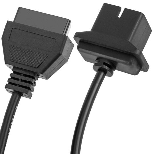 Câble de diagnostic mâle OBD2 6 broches compatible avec la voiture Chrysler