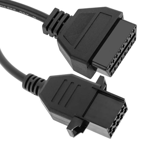 Câble de diagnostic mâle OBD2 8 broches compatible avec la voiture Volvo