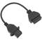Câble de diagnostic mâle OBD2 8 broches compatible avec la voiture Volvo