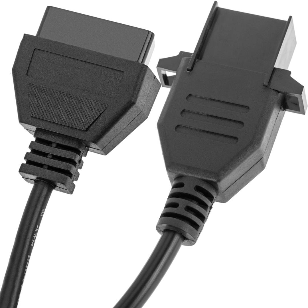 Câble de diagnostic mâle OBD2 8 broches compatible avec la voiture Volvo
