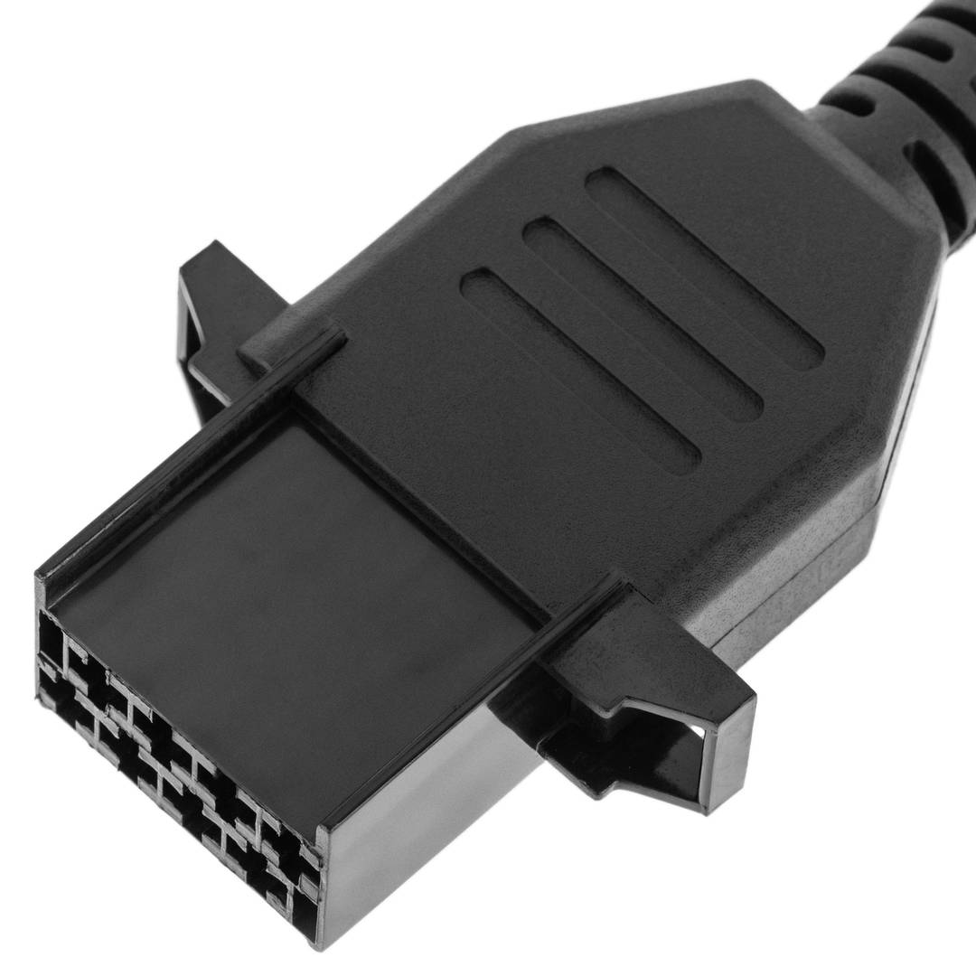 Câble de diagnostic mâle OBD2 8 broches compatible avec la voiture Volvo