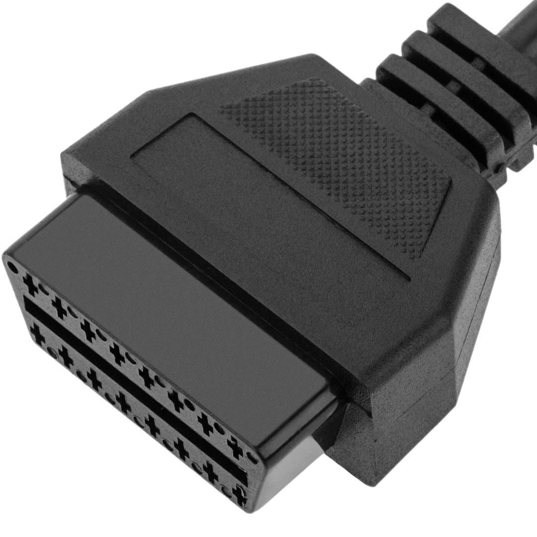 Câble de diagnostic mâle OBD2 8 broches compatible avec la voiture Volvo
