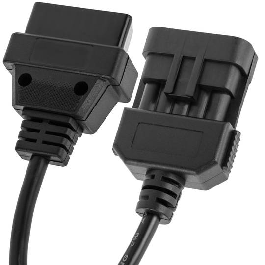 Câble de diagnostic mâle OBD2 10 broches compatible avec Opel
