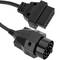 OBD2 20 Pin Stecker Diagnosekabel kompatibel mit BMW Fahrzeugen 24 cm