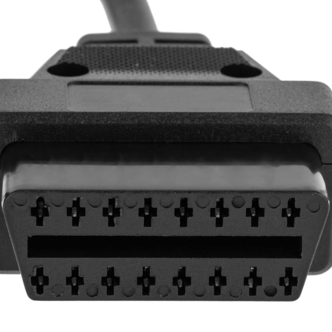 OBD2 38 Pin Stecker Diagnosekabel kompatibel mit Mercedes Benz Fahrzeugen 24 cm