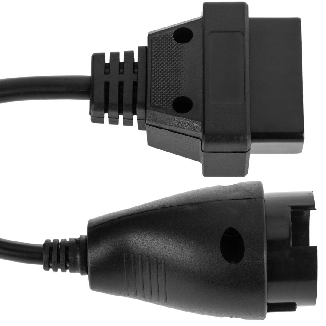 OBD2 38 Pin Stecker Diagnosekabel kompatibel mit Mercedes Benz Fahrzeugen 24 cm