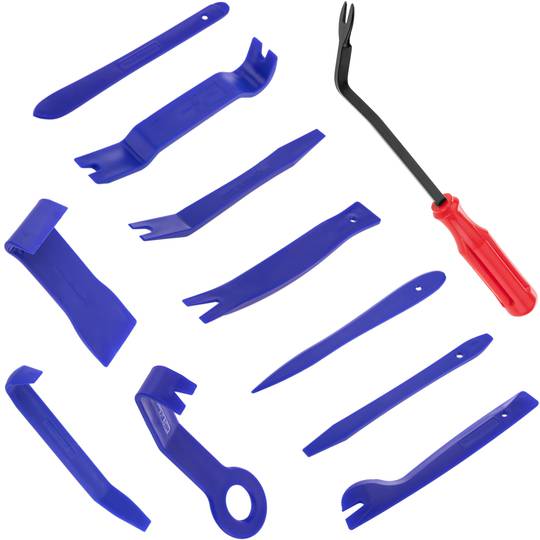 Set of 12 Trim Removal Tools for Car Refit - Cablematic