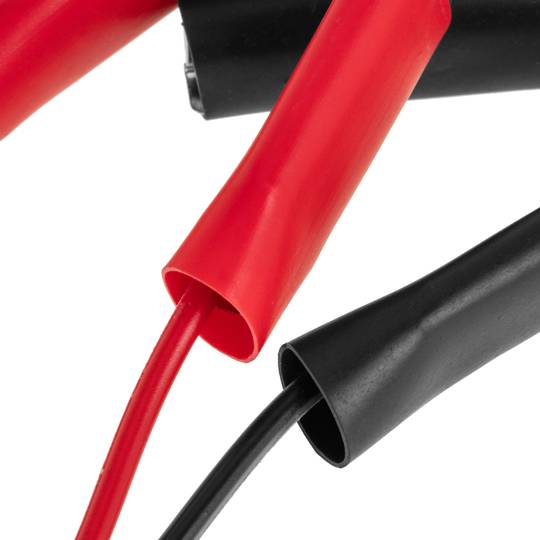 Crocodile clips to male jack cable for female DC cable power