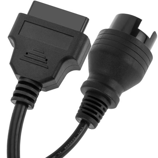 OBD2 38 pin male diagnostic cable compatible with Mercedes Benz vehicles 31 cm full pinout