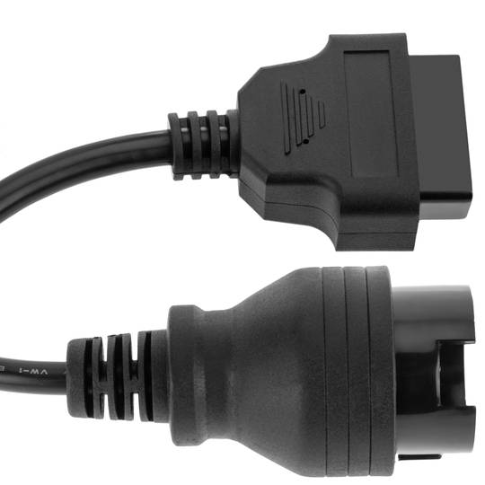 OBD2 38 pin male diagnostic cable compatible with Mercedes Benz vehicles 31 cm full pinout