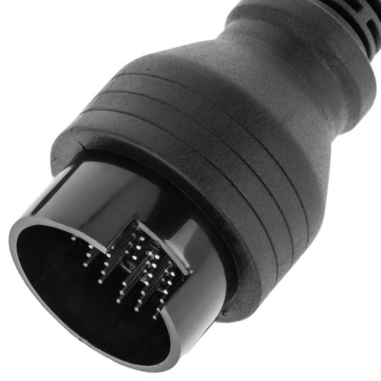OBD2 38 pin male diagnostic cable compatible with Mercedes Benz vehicles 31 cm full pinout