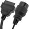 OBD2 20-pins mannelijke diagnostische kabel compatibel met BMW auto volledige pinout