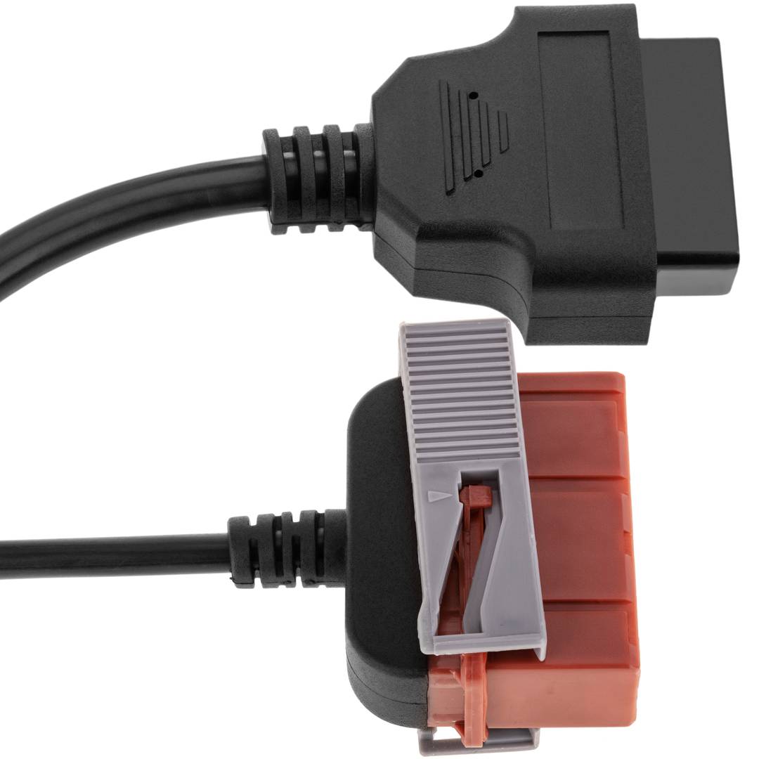 Câble de diagnostic OBD2 30 broches mâle compatible avec le brochage complet de la voiture du groupe PSA