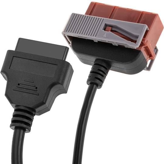 Câble de diagnostic OBD2 30 broches mâle compatible avec le brochage complet de la voiture du groupe PSA