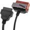 Câble de diagnostic OBD2 30 broches mâle compatible avec le brochage complet de la voiture du groupe PSA